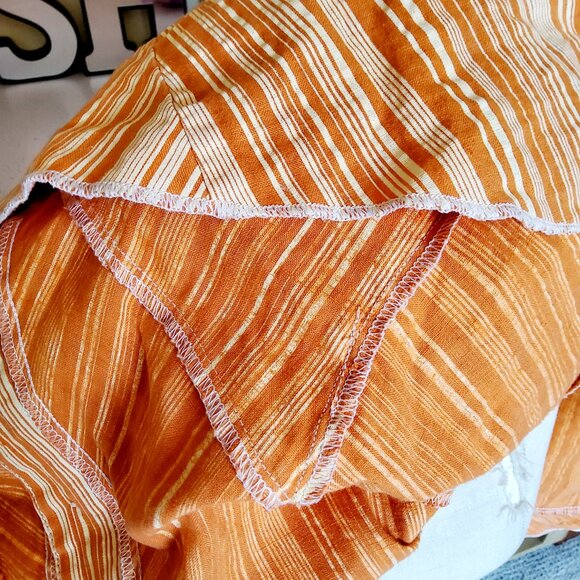 Cynthia Ashby Gorgeous Linen Trapeze Vest Layering Huge Pockets Size M - Picture 7 of 9